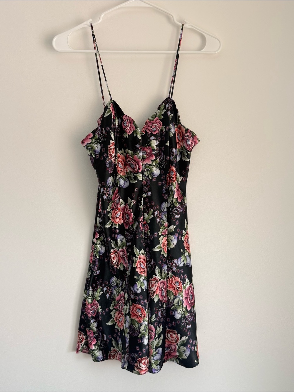 Vintage Victoria's Secret Gold Label Satin Slip Dress Size P (XS)